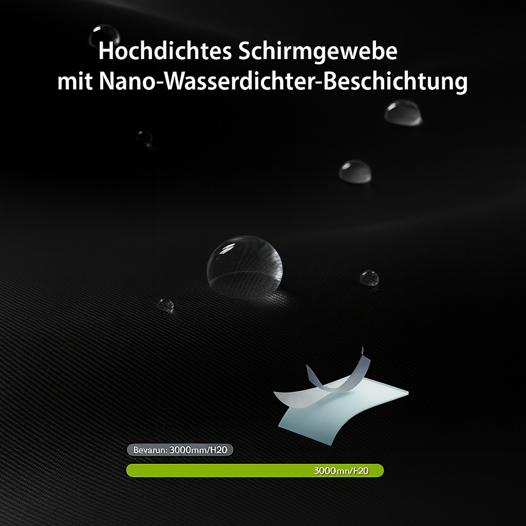 RainProtect™ – Automatischer LED-Regenschirm